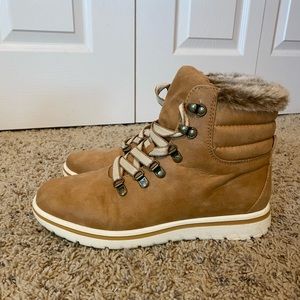 Cliff Tan Booties